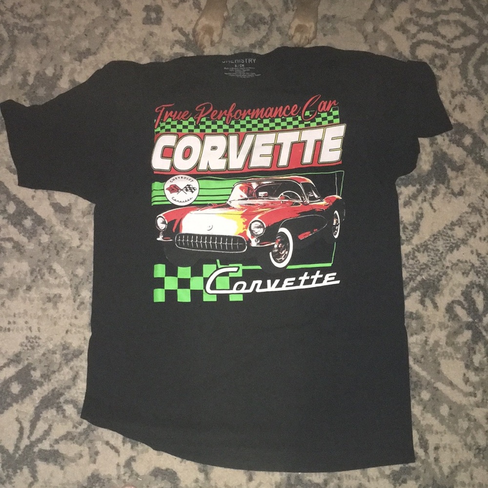 Corvette Black Tee